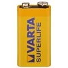 Varta Super Heavy Duty 9V 6F22 baterija, 1 vnt.