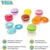 Mediniai sausainiai Viga Toys Macaron 8 vnt