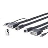 VIVOLINK PROVGASCW15 Pro VGA + Audio Cross Wall 15M high flexible 1920*1200 EDID 15pins pass-through triple shielding - ( > Cables > Monitorius > Pro VGA Cross Wall)