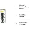 Wahl Clipper Corporation Papildomų šukų rinkinys Wahl Professional 3 Pack Premium Attachement Combs 03354-5001, 3 vnt. šukų, #0.5, #1, #1.5