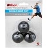 Skvošo kamuoliukai Staff Wilson greitieji/2vnt. juodi
