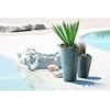 Prosperplast Sandy Slim vazonas Baltas (DPSP400) | Evogreen