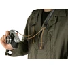 ARTISANARTIST Artisan &amp; Artist I ACAM-P12 I Flynn Camera Paracord Strap w/adjust lengths in Leather (w/Loop) Tan