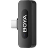 Mikrofonas BOYA BY-V10 V2.0 belaidis 2.4GHz - juoda