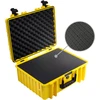 B&amp;W Outdoor Cases Type 6000 geltona su pianką