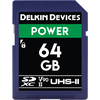 Atminties kortelė Delkin SDXC Power 2000X UHS-II U3 (V90) R300/W250 64GB