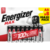 Energizer Max AA 8 vnt. pakuotė