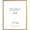 Nuotraukų rėmelis Ramka Focus Focus Rock Oak veneer 21X29,7 (A4)