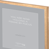 Nuotraukų rėmelis „Focus Soul“ ąžuolo fanera 50X70 Plexi