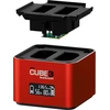 Hähnel ProCube 3 dvigubas įkroviklis Canon