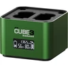 Įkroviklis do aparatu Hahnel H�hnel ProCube 3 Twin Charger Fujifilm