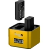 Įkroviklis do aparatu Hahnel H�hnel ProCube 3 Twin Charger Nikon