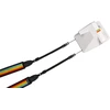 POLAROID CAMERA STRAP FLAT RAINBOW Juodas