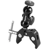SMALLRIG 1138 DOUBLE BALLHEAD W/CLAMP &amp; 1/4" SCREW