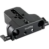 SMALLRIG 1674 BASEPLATE WITH 15MM ROD CLAMP