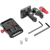 SMALLRIG 2989 BATTERY PLATE MINI V-MOUNT W CRAB CLAMP