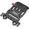 SMALLRIG 3016 BATTERY PLATE V-MOUNT W ROD CLAMP