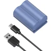 Baterija - SmallRig 4266 NP W235 2400mAh USB C Įkraunama Juoda