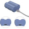 Baterija - SmallRig 4266 NP W235 2400mAh USB C Įkraunama Juoda