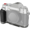 SmallRig 4712 Silicone L-Shape Handle for Fujifilm X-T50 Charcoal Sidabrinis