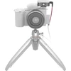 SmallRig 4734 Cold Shoe Adapteris with Furry Windscreen for Sony ZV series cameras (baltas)