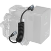 SmallRig 4792 USB-C Straight to USB-C Angled Coiled Data Cable