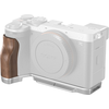 SmallRig 4796 L-Shape Mount Plate with Wooden Handle for Sony Alpha 7C II / Alpha 7CR