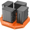 SmallRig 4837 NP-F 4-Channel Camera Baterija Charger