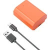 Oranžinis SmallRig 4969 NP-FZ100 USB-C Rechargeable Camera Baterija Oranžinis