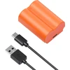 Oranžinis SmallRig 4970 NP-W235 USB-C Rechargeable Camera Baterija Oranžinis