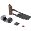 SmallRig 5260 L-Shape Mount Plate with Wooden Handle for FUJIFILM X-M5 Juodas
