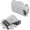 SmallRig 5266 L-Shape Mount Plate with Wooden Handle for FUJIFILM GFX100RF Juodas
