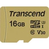 Atminties kortelė TRANSCEND 16GB UHS-I U1 Micro SD su adapteriu SD