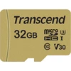 Atminties kortelė TRANSCEND 32GB UHS-I U1 Micro SD su adapteriu SD