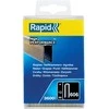 Kabės 606/12 3600vnt. 6,0x1,1mm, juodos, plastikinė pakuotė, Rapid