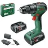 Akumuliatorinis gręžtuvas-suktuvas Bosch GSR 18V-150 C, be akumuliatoriaus ir kroviklio, 0-550 / 0-2.200 min.-1, BITURBO