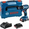 Bosch GSR 18V-45 suktuvo komplektas su lagaminu ir priedais
