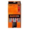 Atsuktuvų rinkinys elektrikui 5 vnt. BahcoFit PH1/2+plokšti SL3/4/5,5 1000V VDE