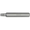 Bahco Bits Torx T40 75mm 5pcs 10mm drive