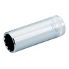 Bahco Galvutė dvylikakampė ilga 1/4" A6800DM 10mm