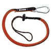 Bahco Tamprus lynas įrankiams nuo kritimo saugoti. Fiksuotas karabinas ir reguliuojama kilpa. Max 3kg, Bendras ilgis 1,2m