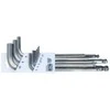 Bahco Inox ofsetinių ilgų apvalių ir šešiakampių raktų rinkinys 1,5-10mm 9 vnt