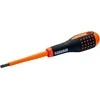 Bahco Izoliuotas atsuktuvas ERGO™ Combi SL6/PH2x100mm 1000V VDE, automatiniams jungikliams