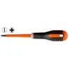 Bahco Izoliuotas atsuktuvas ERGO™ Combi SL6/PZ2x100mm 1000V VDE, automatiniams jungikliams