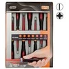 Bahco Izoliuotų atsuktuvų rinkinys ERGO™ 7 vnt - SL3,0 testeris; SL2,5/3,5/4,0/5,5; PZ1/2 - 1000V VDE