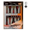 Bahco Izoliuotų atsuktuvų rinkinys ERGO™ 5 vnt - SL3,0/4,0/5,5; PZ1/2 - 1000V VDE