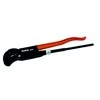 Bahco Reguliuojamas vamzdinis raktas. Bendras ilgis 420mm. Max 1 1/2". Ypač atsparus dėvėjimuisi dėl indukcinio dantų grūdinimo, neslystantys dantys