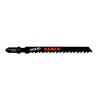Bahco Siaurapjūklio geležtės 1,45x132mm 8TPI Bimetal, T-fiksatoriuis, 4-65mm kietai medienai 5vnt.