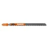 Bahco Siaurapjūklio geležtės 1,00x77mm 24TPI HSS, T-fiksatoriuis, 1-3mm metalui 5vnt.