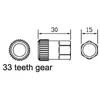 Bahco Special socket 15mm x 33H